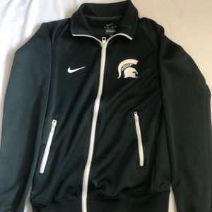 MSU Nike track jacket